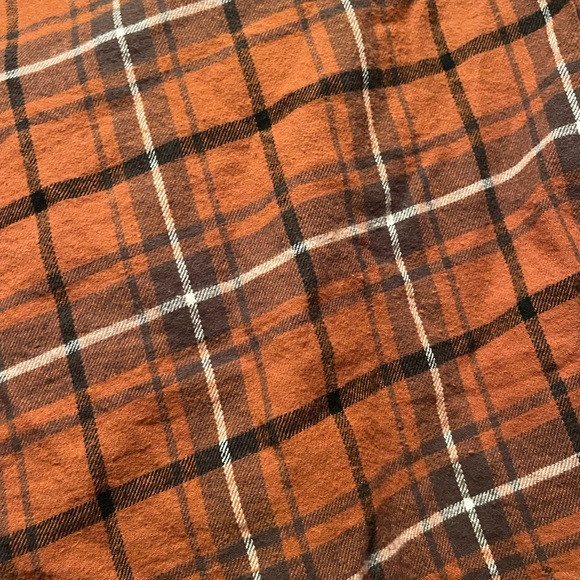 Mebie baby plaid flannel button up - Picture 5 of 5